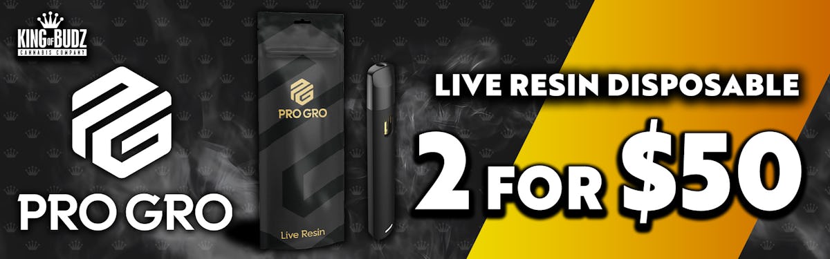 Pro Gro - 1g Live Resin Disposables - 2/$50