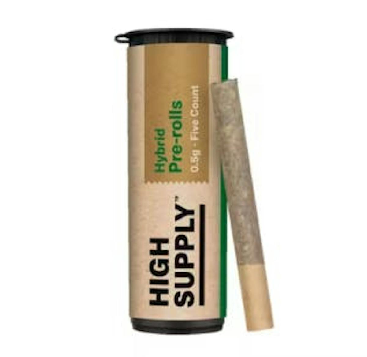 Photo of High Supply Chocolate OG 0.5g 5pk Prerolls