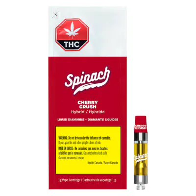 Spinach - Cherry Crush Liquid Diamond 510 Cartridge - 1g Hybrid