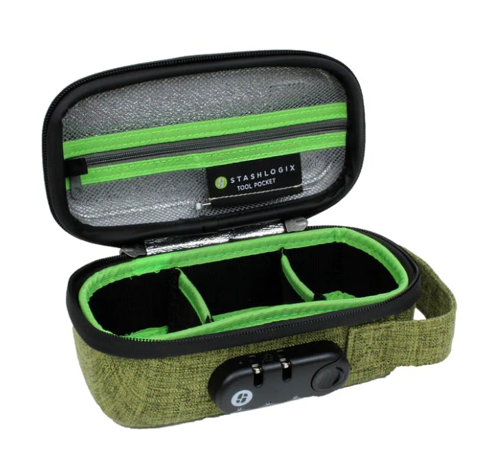 StashLogix Silverton Green Small • Ethos Cannabis