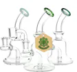 SeshGear No Muss No Fuss Bell Style Glass Dab Rig 14mm F Colors Vary
