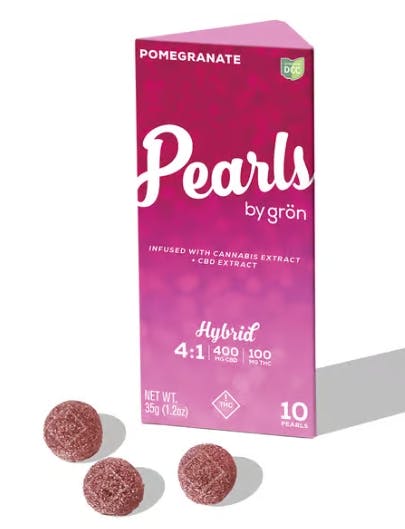 Pomegranate Pearls 4 1 CBD THC 10 X
