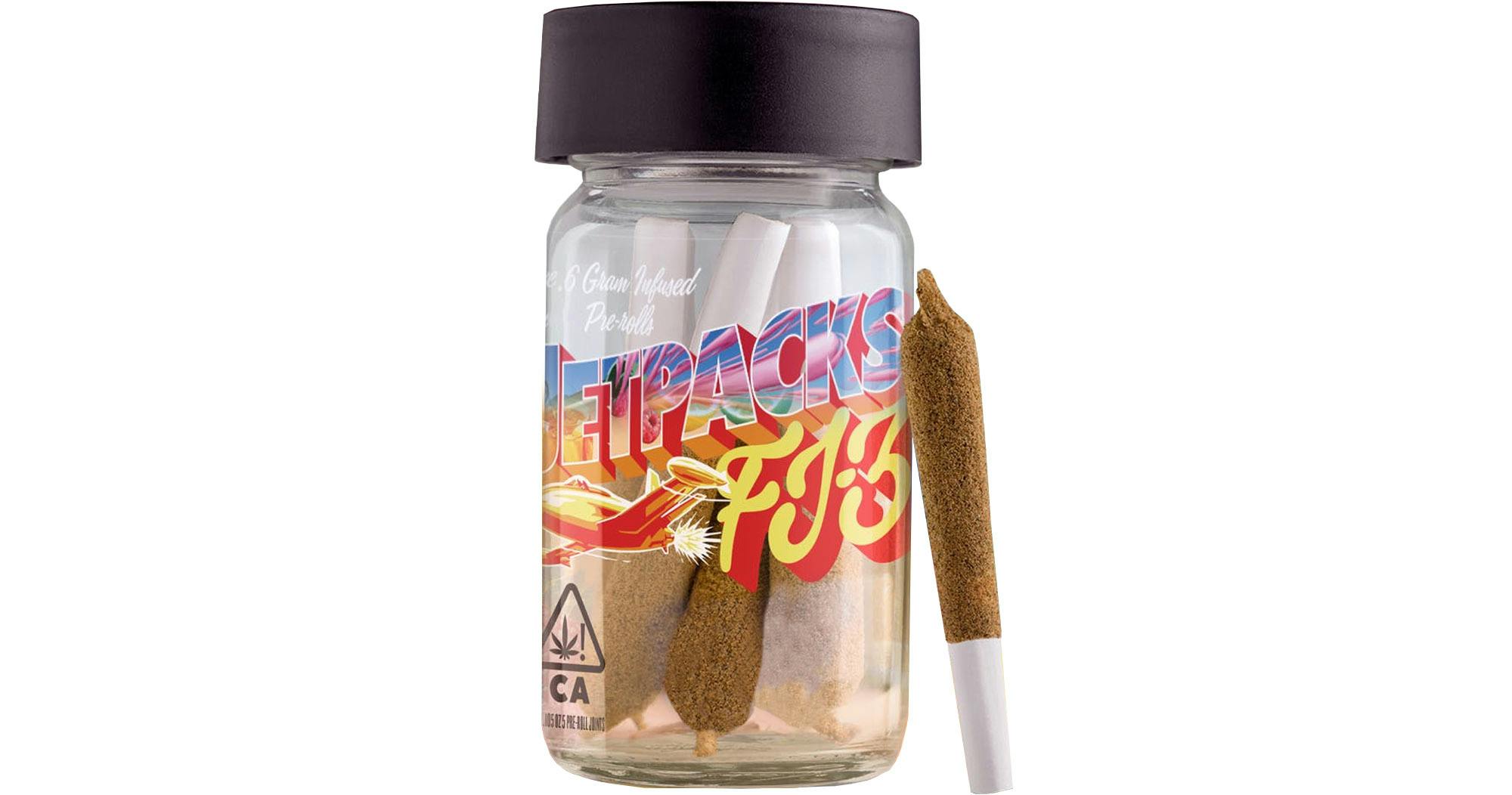 Strawberry Sour Diesel | Infused Pre Roll 5 Pack Sativa | Jetpacks-0