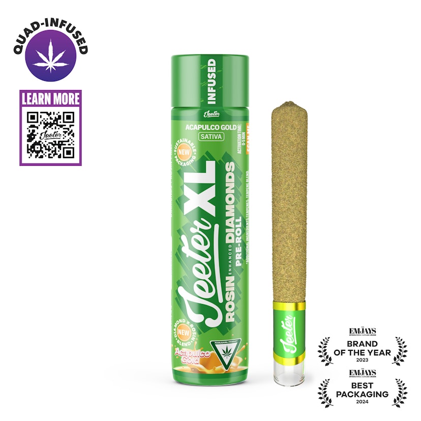 Acapulco Gold Jeeter XL Quad Infused Pre-Roll | 2g