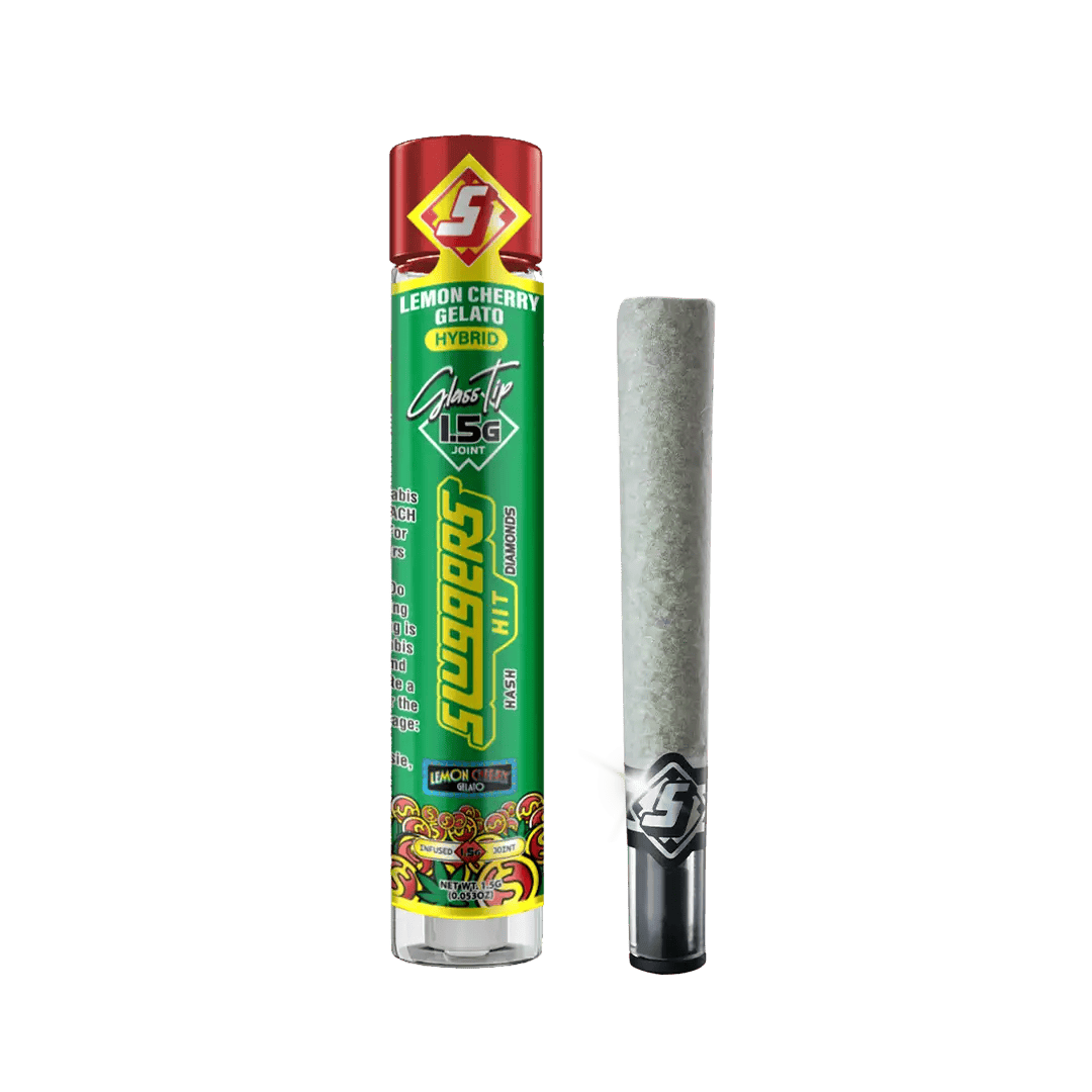 Sluggers | Infused Glass Tip Preroll | Lemon Cherry Gelato