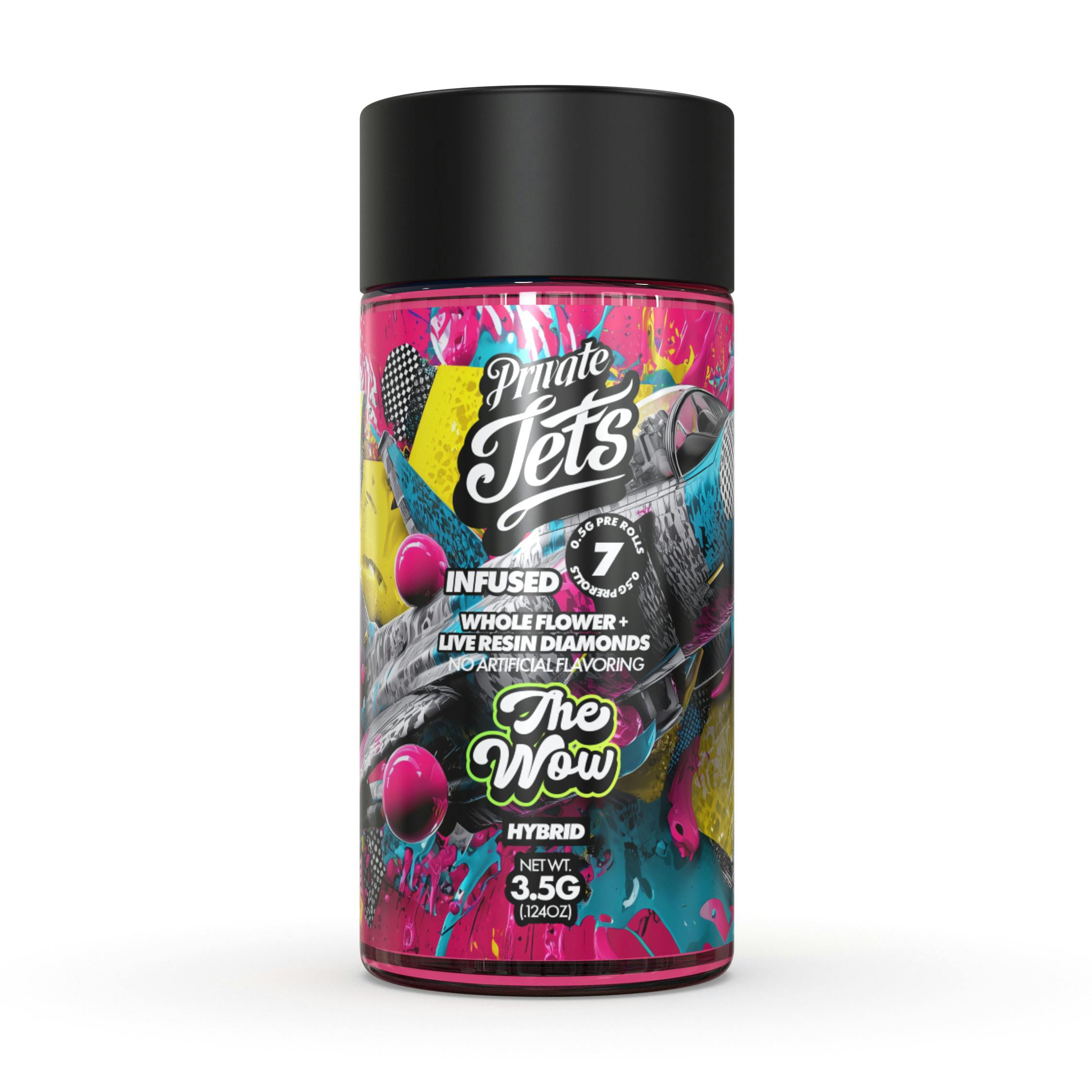 Jets: The Wow Private Jets Infused Pre-Rolls 7pk | Trulieve