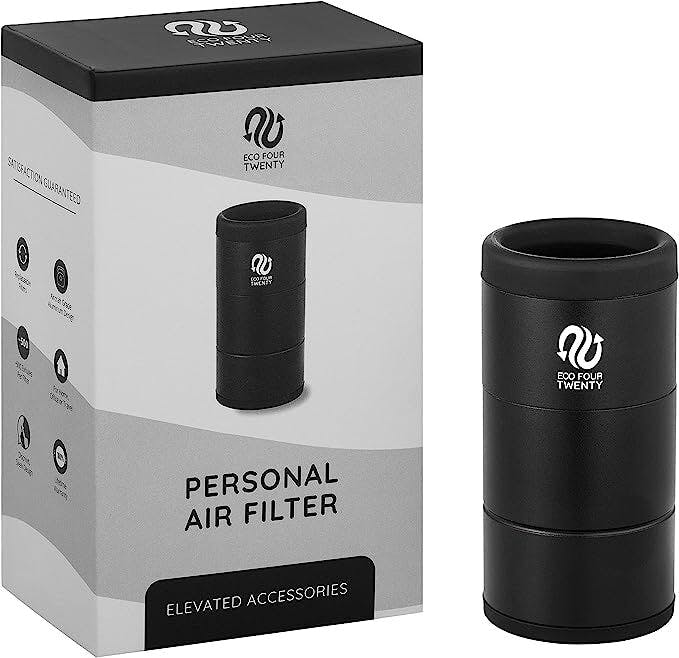 ECO FOUR TWENTY | Personal Air Filter | Black