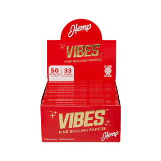 Vibes | King Size Hemp Cones | Box of 30