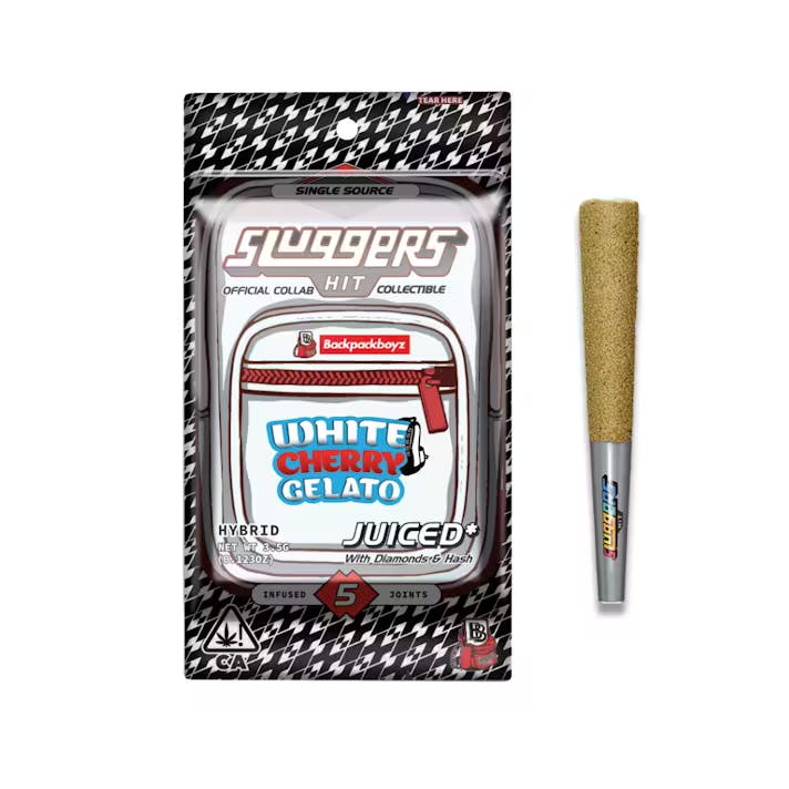 Shop Sluggers Sluggers x Backpack Boys - White Cherry Gelato