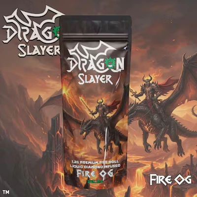 Dragon Slayer - 1.2g Infused Preroll - Fire OG