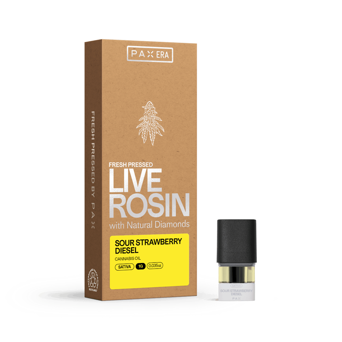 Photo of PAX Live Rosin | Sour Strawberry Diesel | 1g Pod