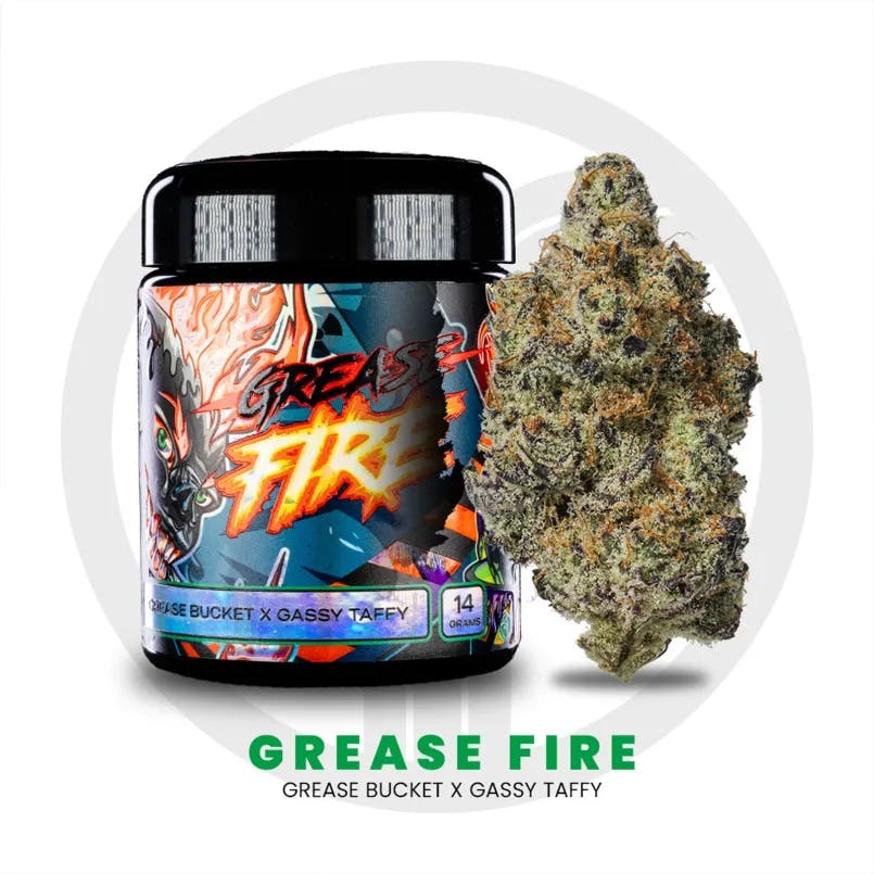 Freshy Fine - 14g Prepack Jar - Grease Fire