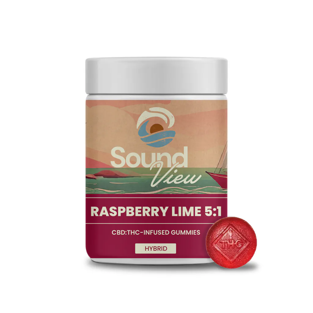 Gummies | SoundView Raspberry Lime 5:1 CBD | 00287 at Nightjar