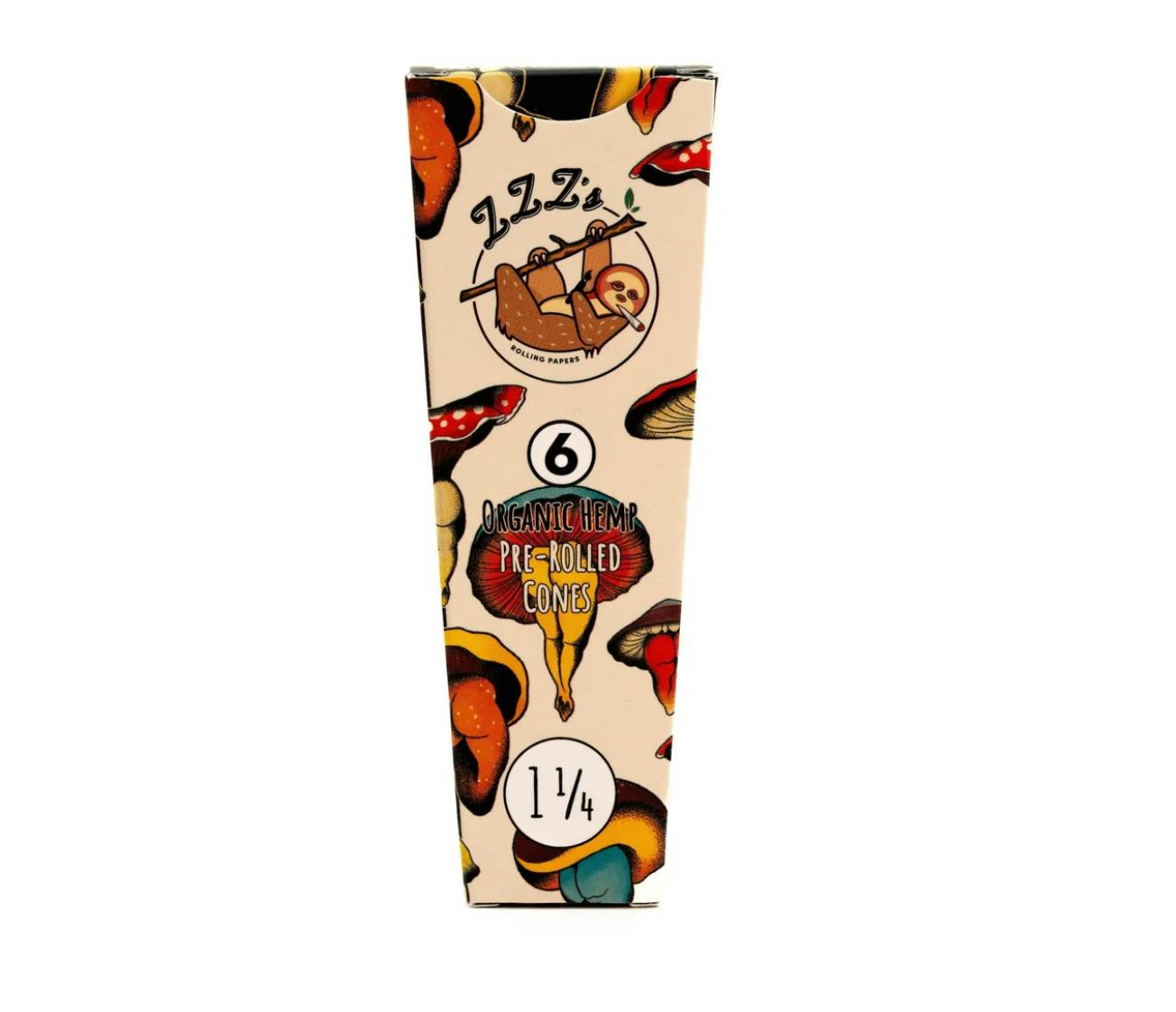 Product ZZZ's - "Shroom Booties" 1 1/4 Cones by Ceci Granata 6pk