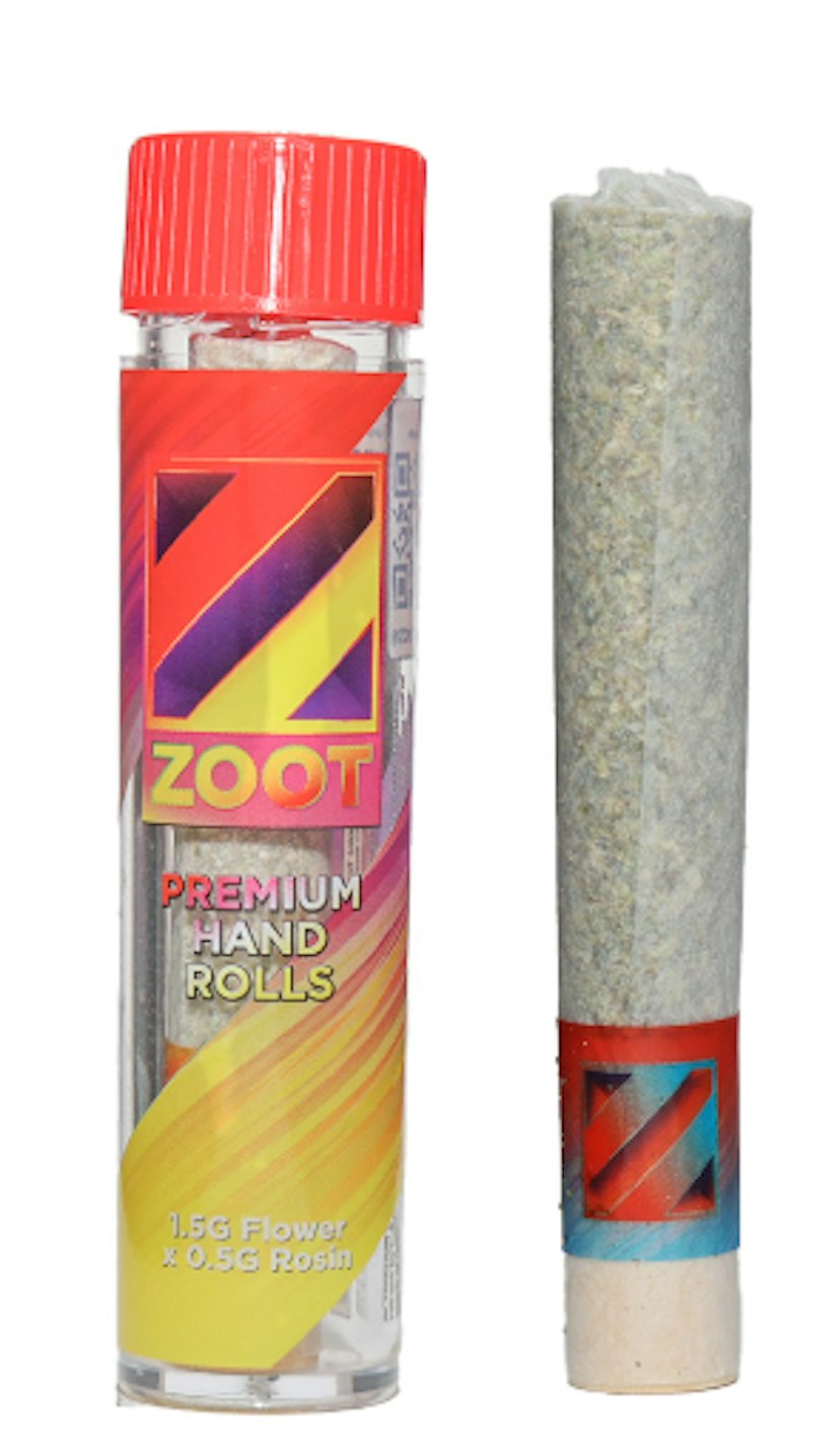 Zoot -  Blue Nerds x Cherry Zlush Hand Rolled Donut