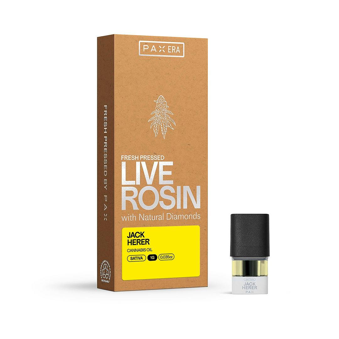 Photo of PAX Live Rosin | Purple Afghani | 1g Pod