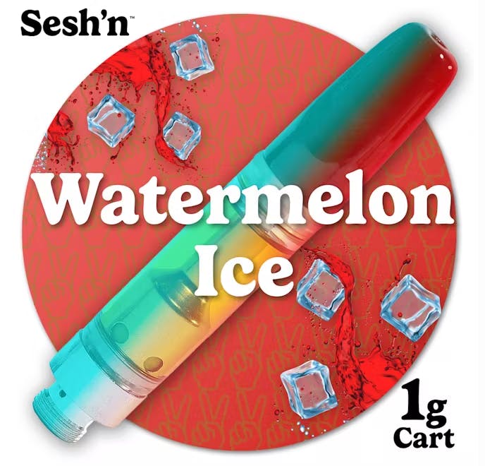 Sesh'n - Vape Cart 1g - Watermelon Ice