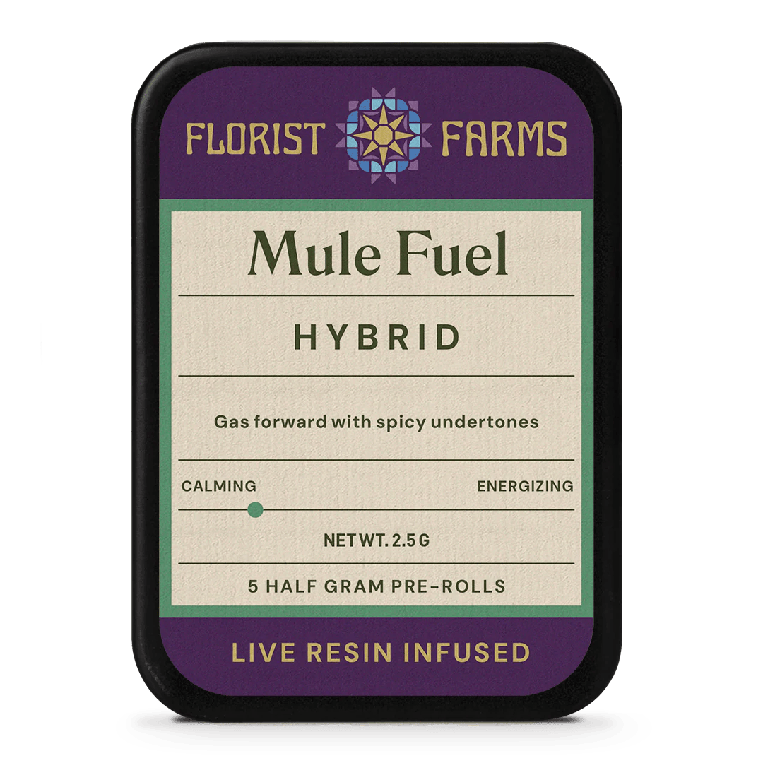 Florist Farms | Mule Fuel | Live Resin | 5pk | 2.5g