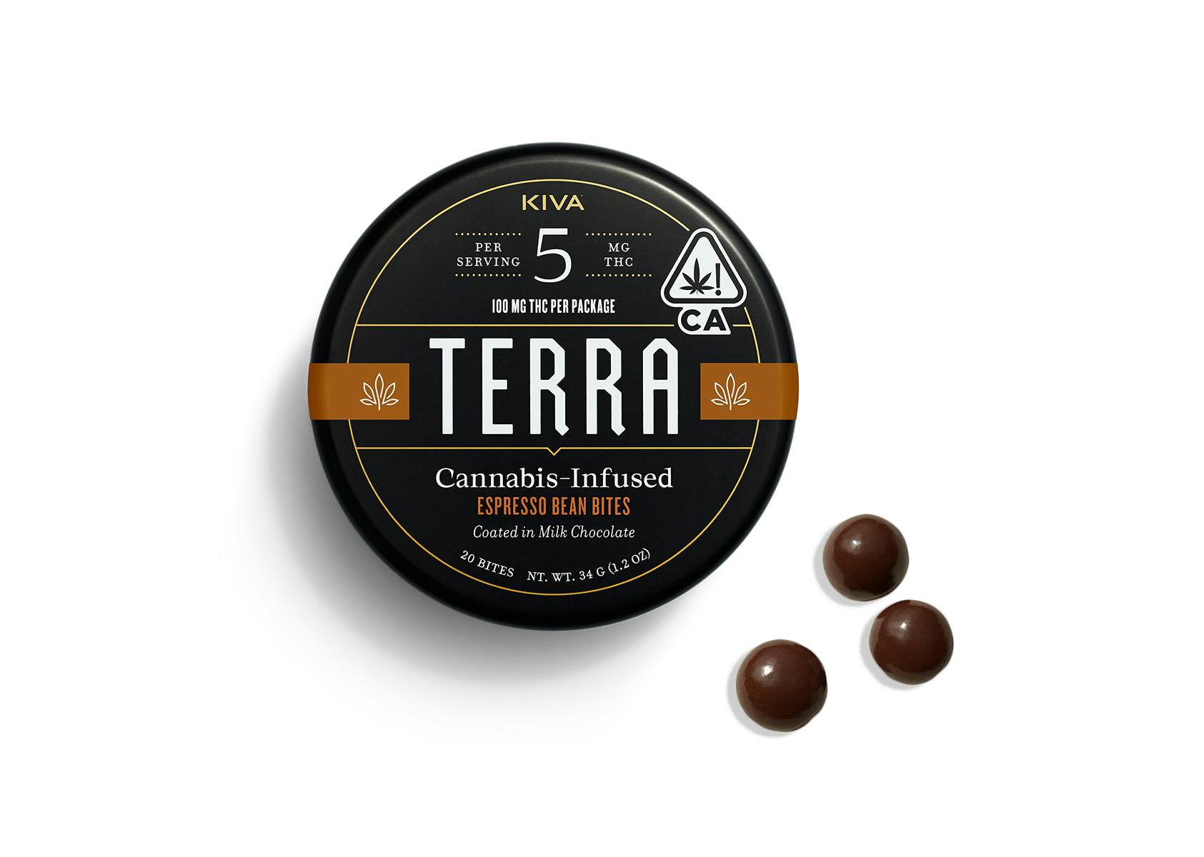Terra Dark Chocolate Espresso Bites