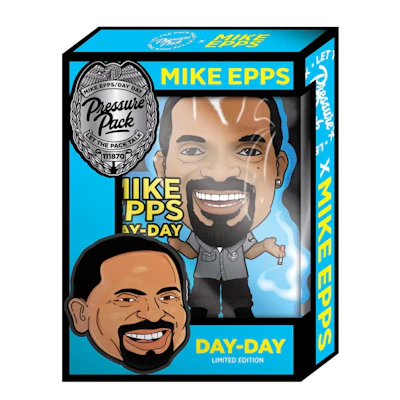 Pressure Pack x Mike Epps - 3.5g Prepack - Day Day BLUE (Bobble Head)