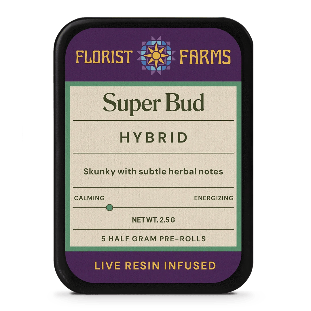 Florist Farms Super Bud 5pk Live Resin
