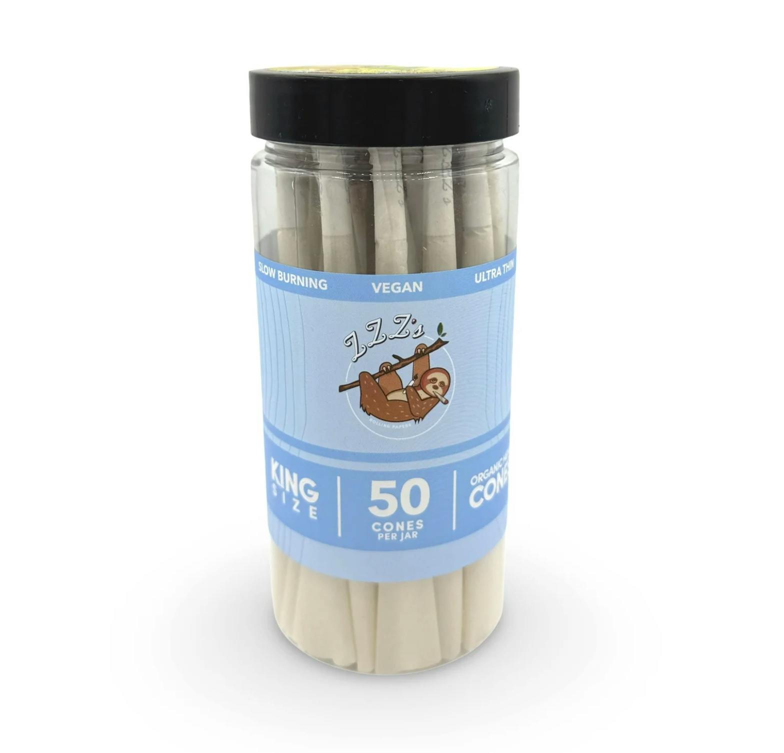 Product ZZZ's - King Size "Stoner Sloth" Cone Jars Case by Tim Molloy 50pk