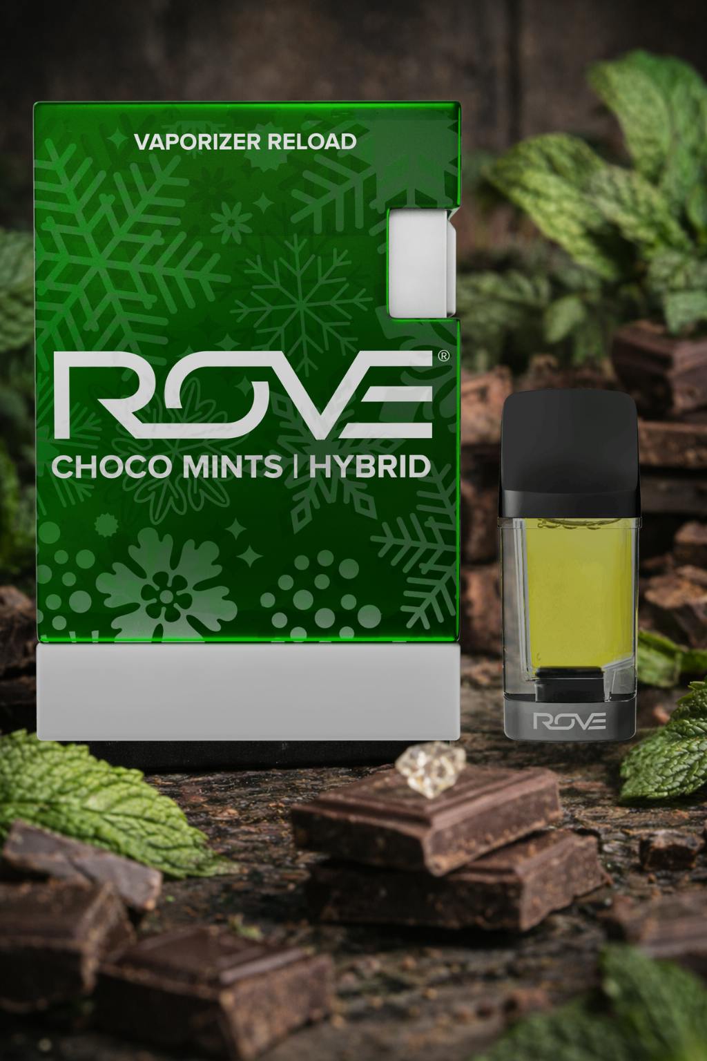 Choco Mints | Melted Diamond Live Resin Vaporizer | 1.0g (Reload)