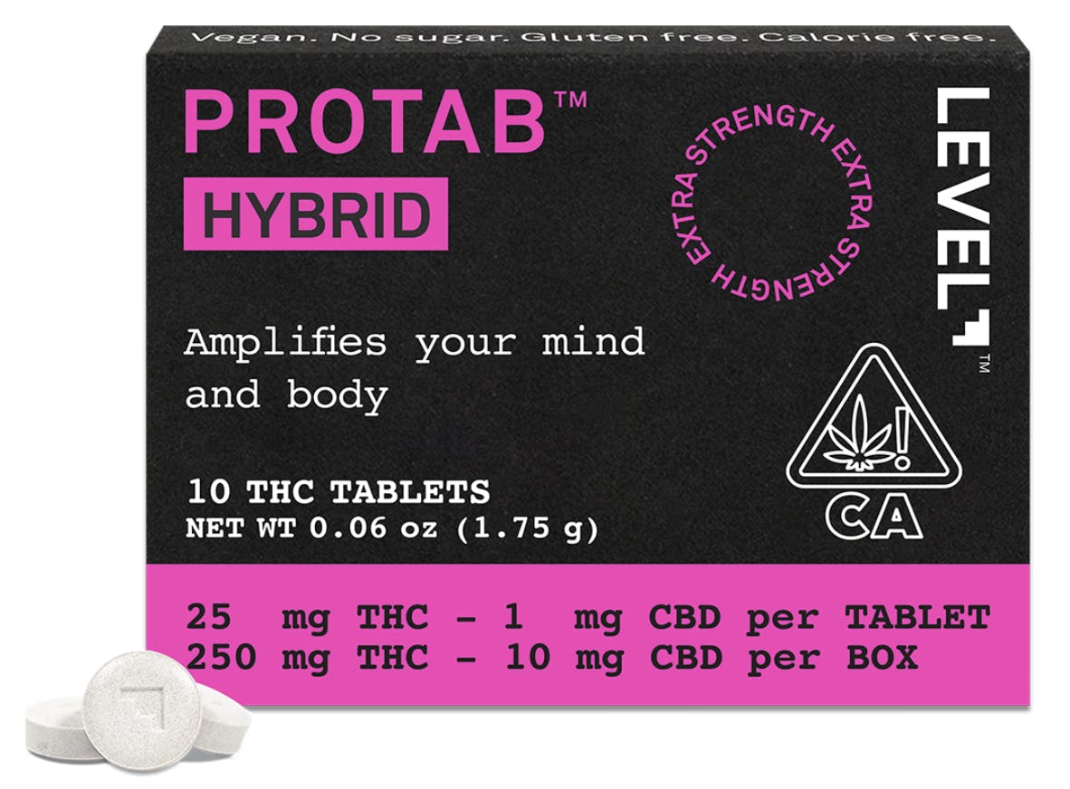 LEVEL-PROTAB THC Tablets 5pk (20mg)-Hybrid (BX)