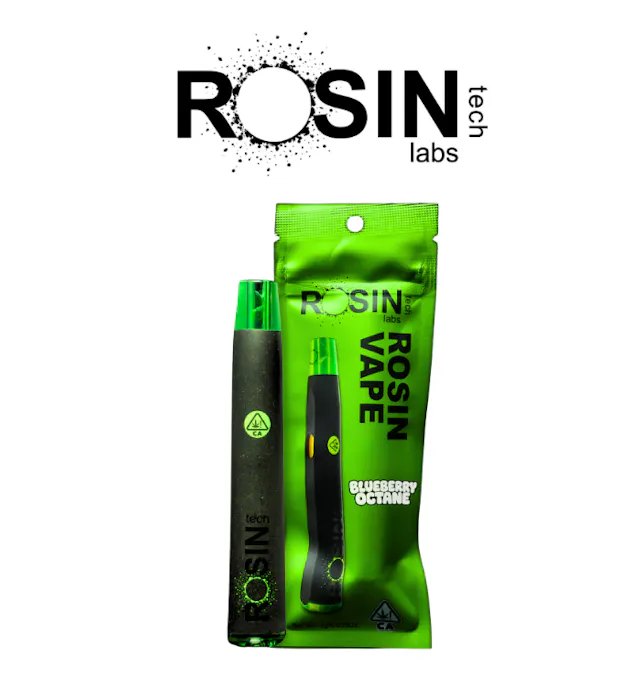 Rosin Tech Labs Rosin Vape Blueberry Octane 1g (indica, live rosin disposable)
