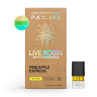 Product Pineapple Express | Live Rosin with Diamonds Pax Pod