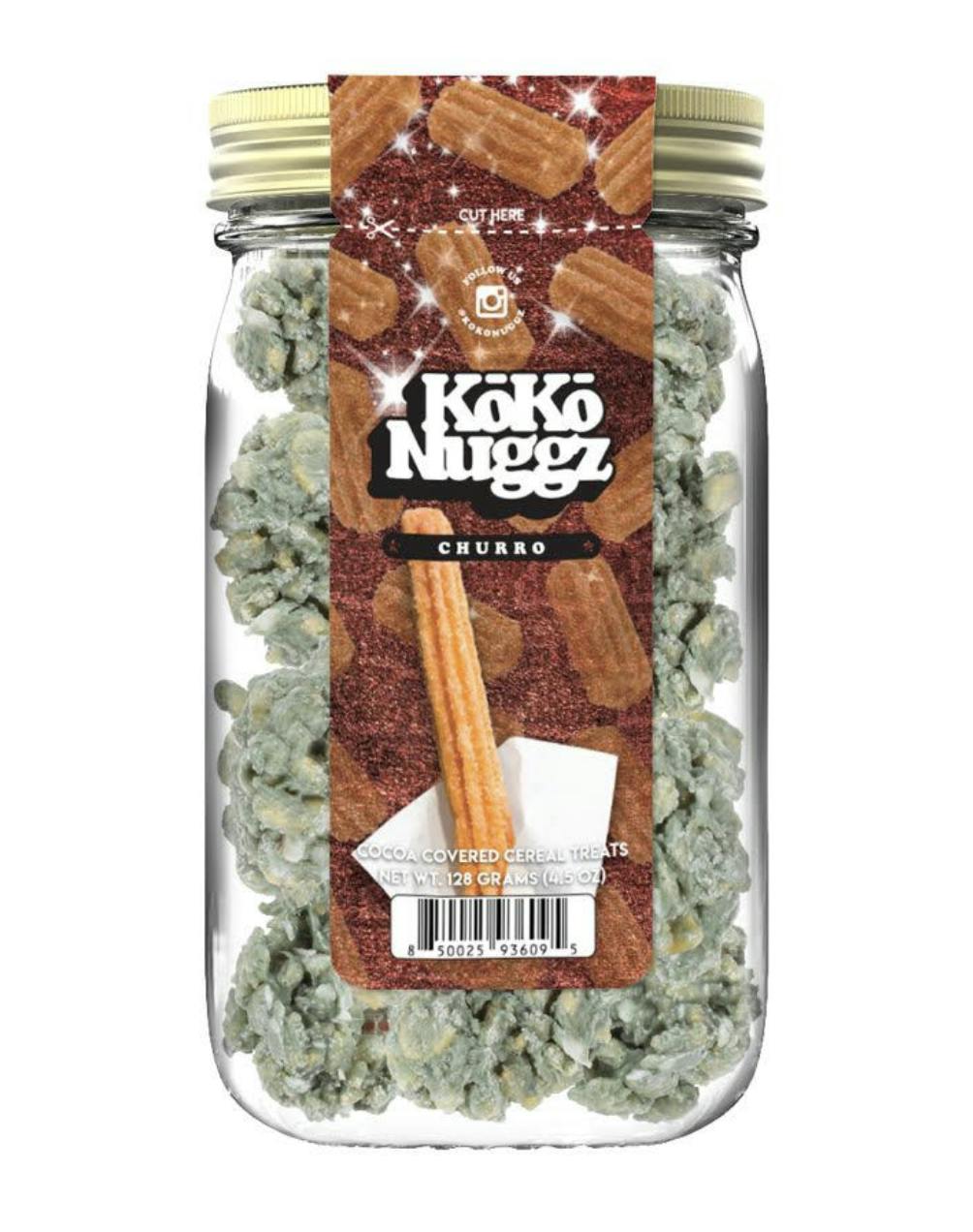 Edibles | Koko Nuggz | Crispy Treats | Churro | 100mg