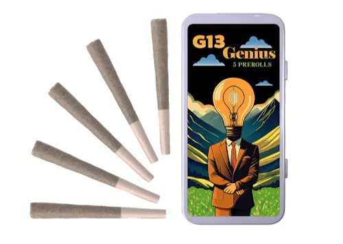 High Falls Canna | G13 Genius Pre-Rolls | 5pk-active