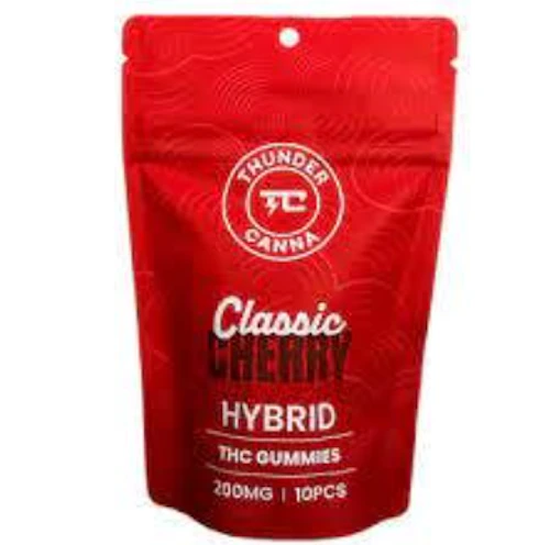 Thunder Canna - 200mg Gummies - Classic Cherry