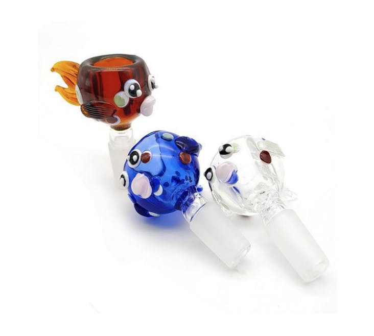 Lux - 14mm Fish Bowl - Assorted | The Hunny Pot Cannabis Co