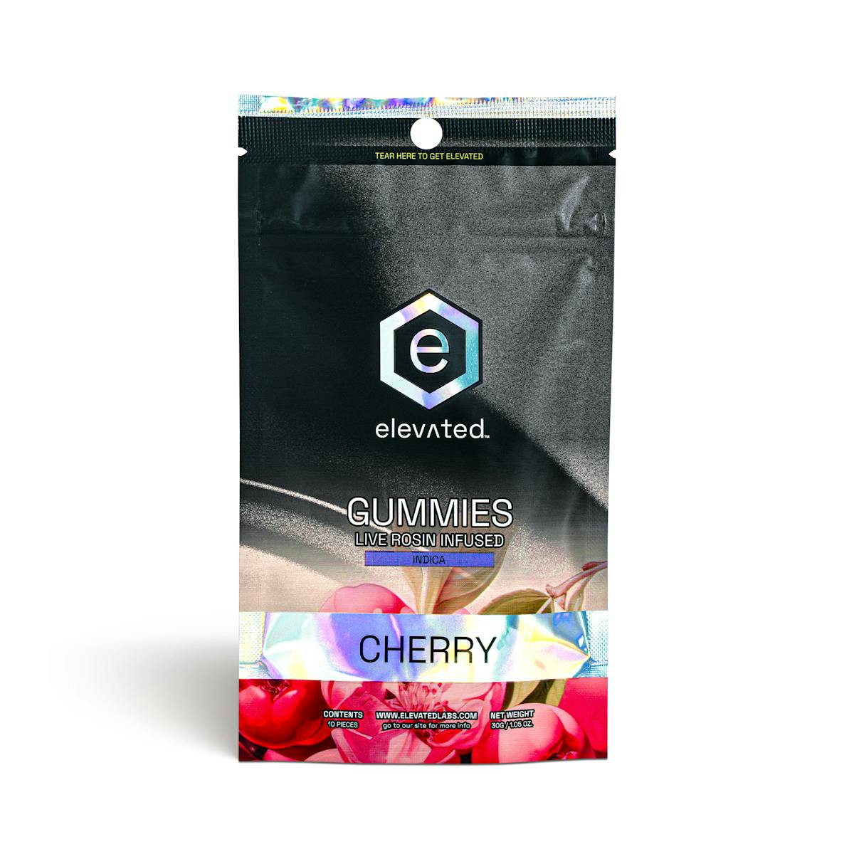 Photo of Cherry Rosin Gummies (Indica) – 100mg