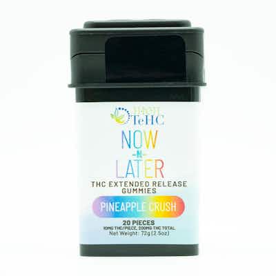 Product: High TeHC | Now-N-Later Pineapple Crush Gummies | 200mg