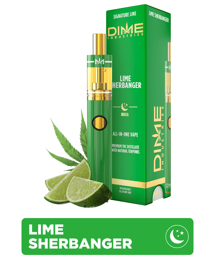 Dime Industries All In One - Signature Line Vape - Lime Sherbanger