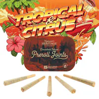 Product Nature's Heritage - Guicy Banger Bubble Hash Infused Pre-Roll 0.5g 5pk (2.5g)