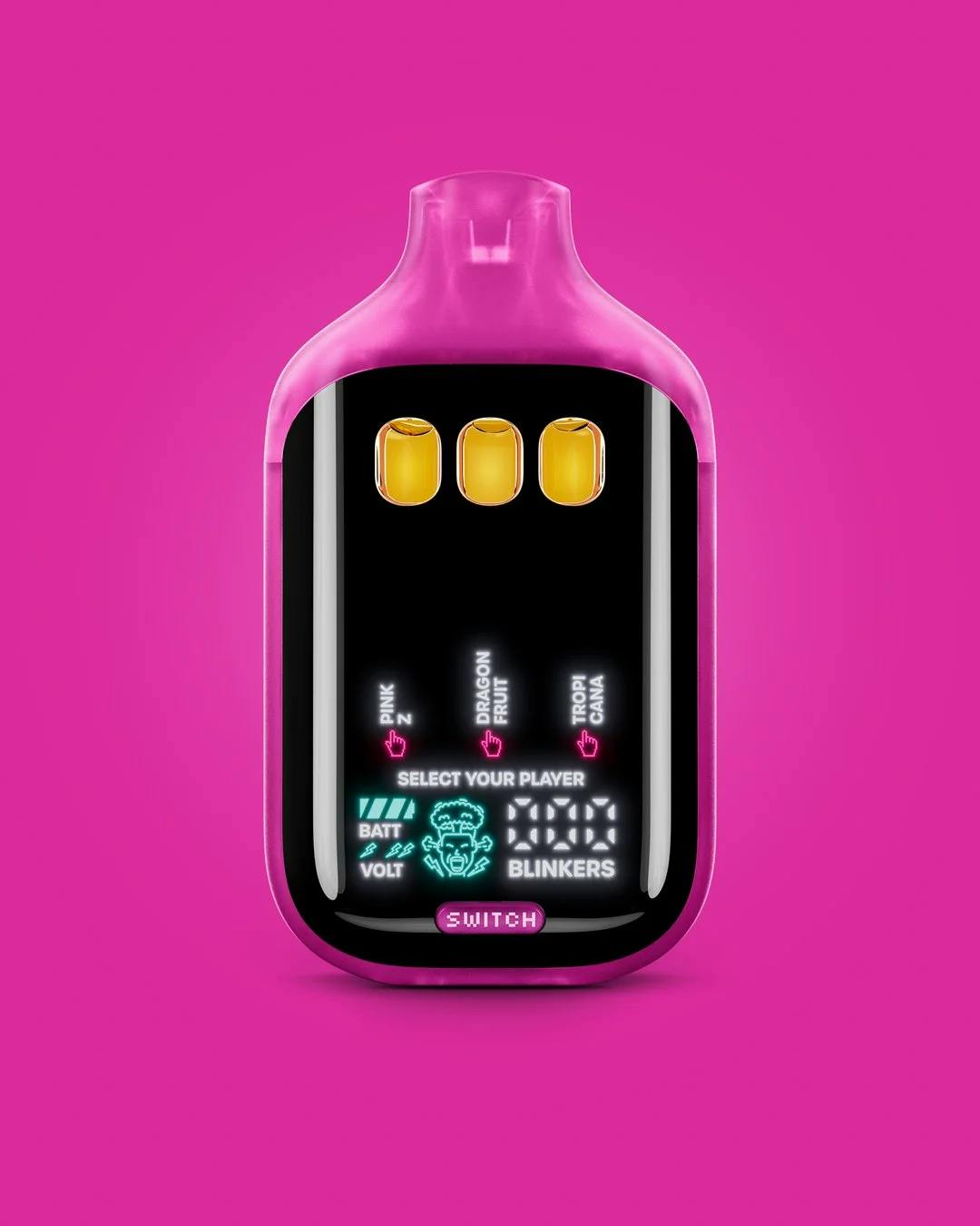 Wowie x Runtz x Pink Liquid Live Diamonds Triple Tank Switch Disposable Hybrid by Boutiq – Vapes at Gatsby Cannabis