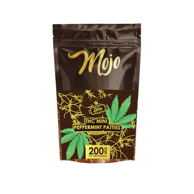 Mojo - 200mg Chocolate Bites - Peppermint Patties (S)