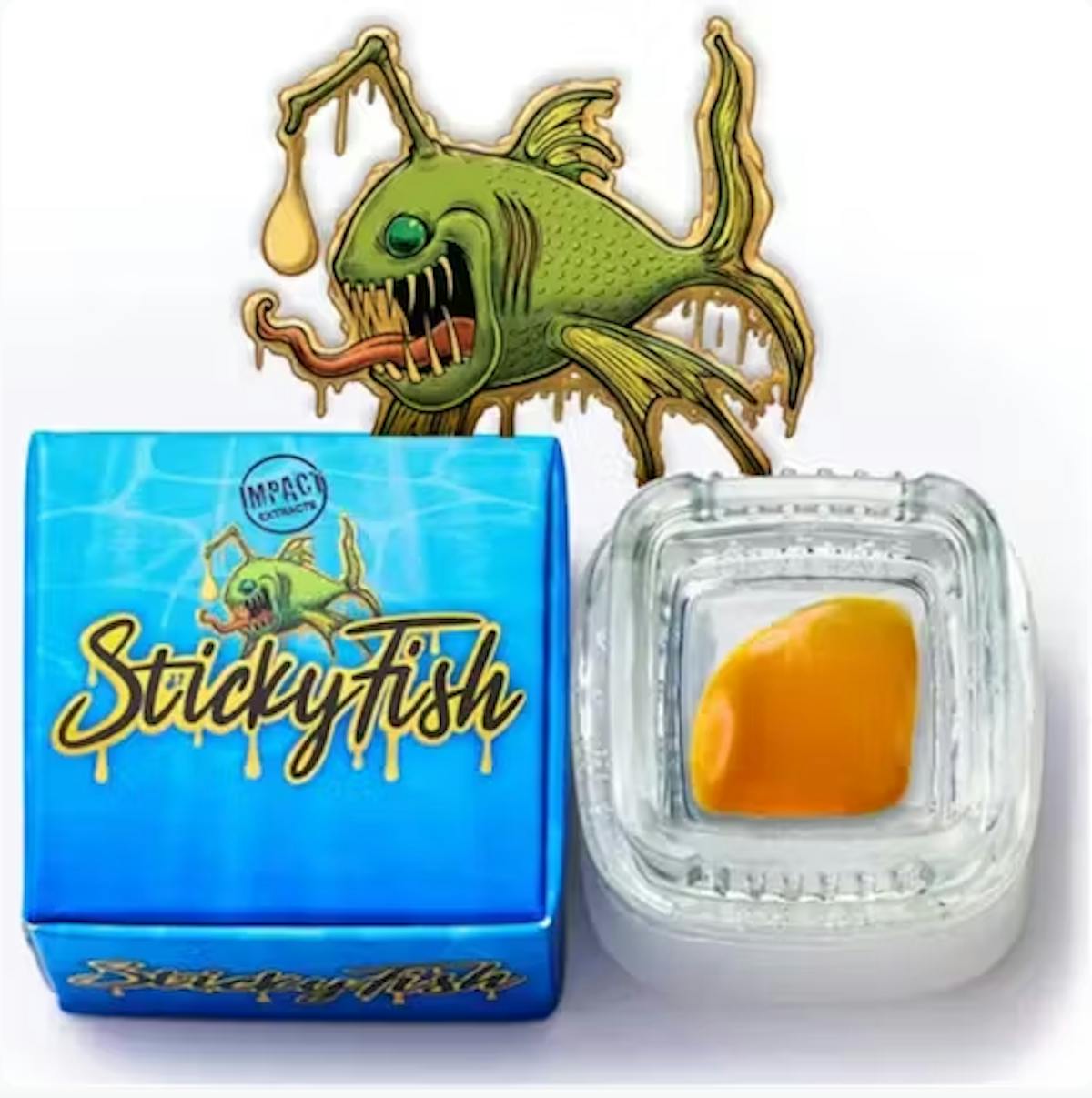 Photo of Sticky Fish Raspberry Lemon Parfait 1g Live Badder