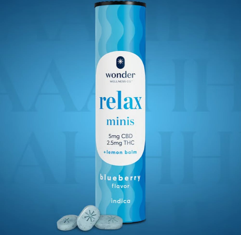 Product CL Wonder Minis Blueberry-Relax 2:1 CBD/THC 40ct