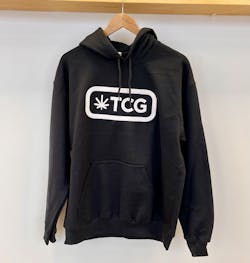 TCG Unisex Black 2024 Embroidered Sweaters - Large