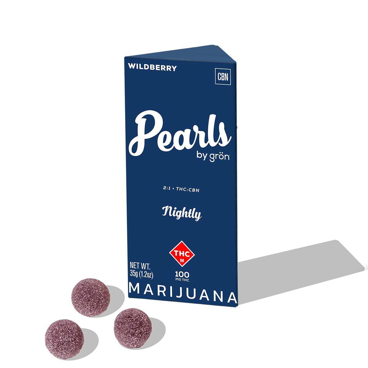 2:1 Wildberry Pearls - THC/CBN | Easy Mountain