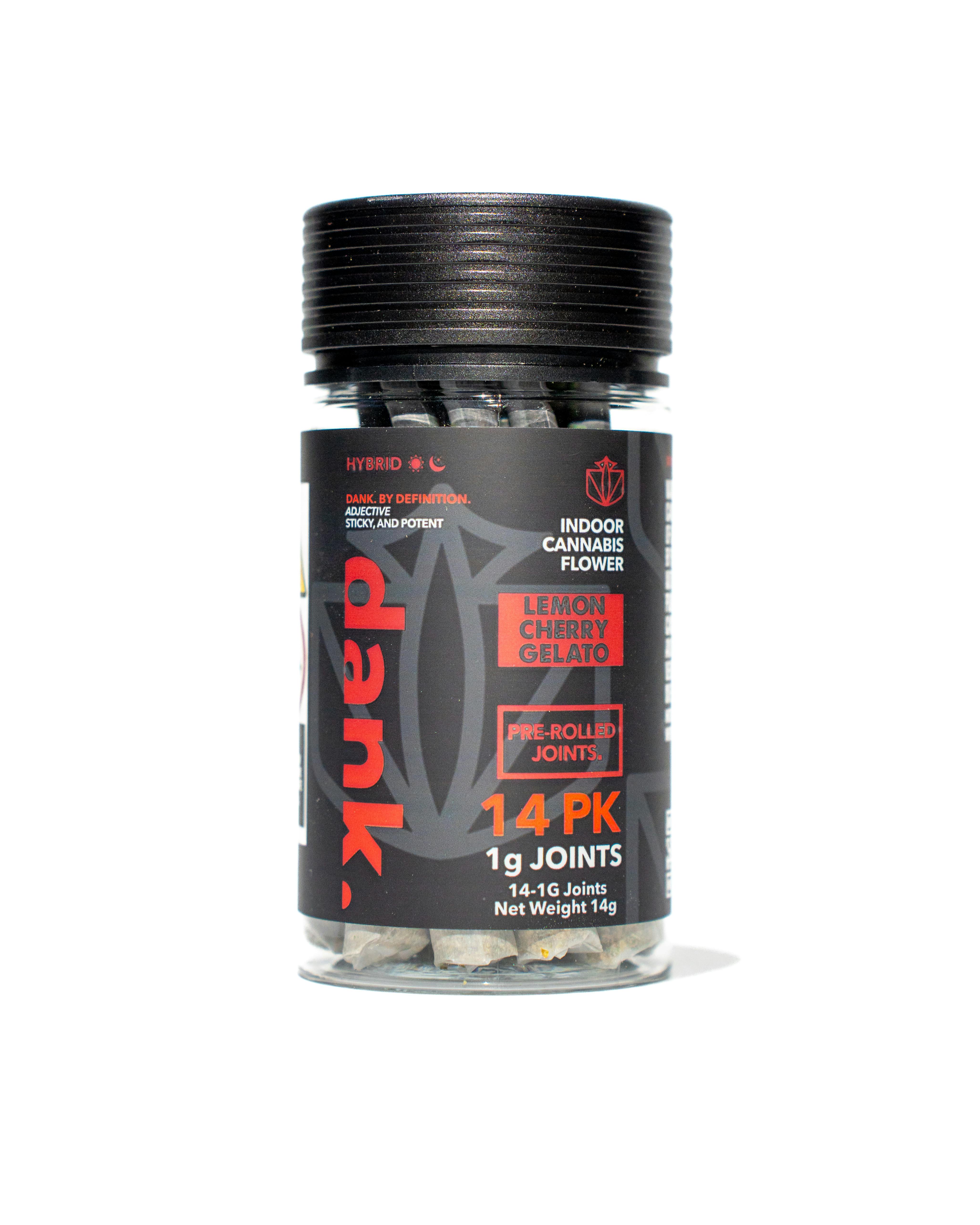 Dank | Lemon Cherry Gelato | 14ct | 14g (1per)