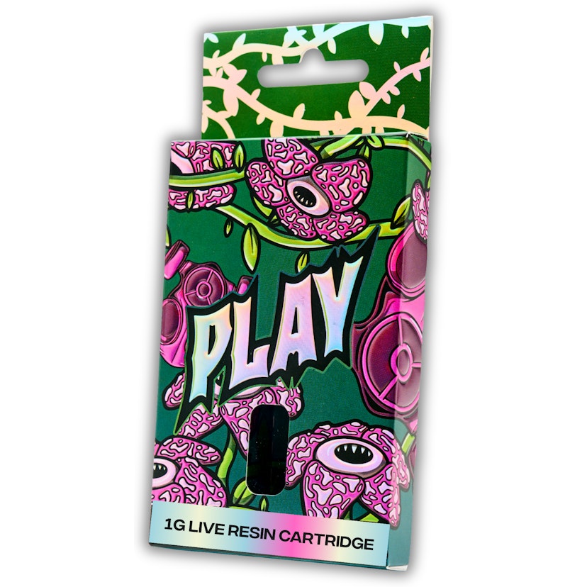 Play | Live Resin Infused 510 Cart | Candy Gas | 1g