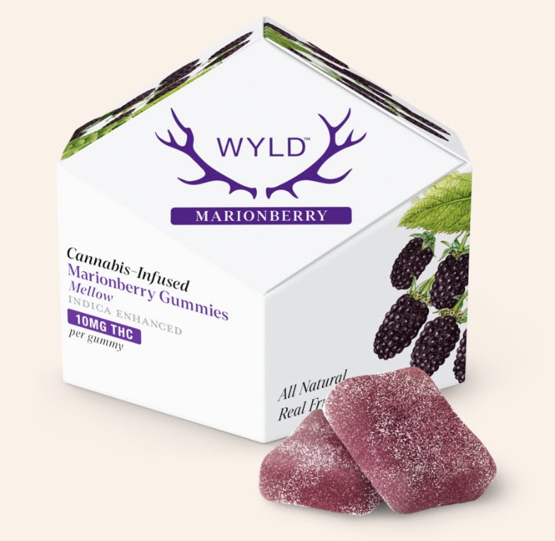 Marionberry Indica Enhanced Gummies-1