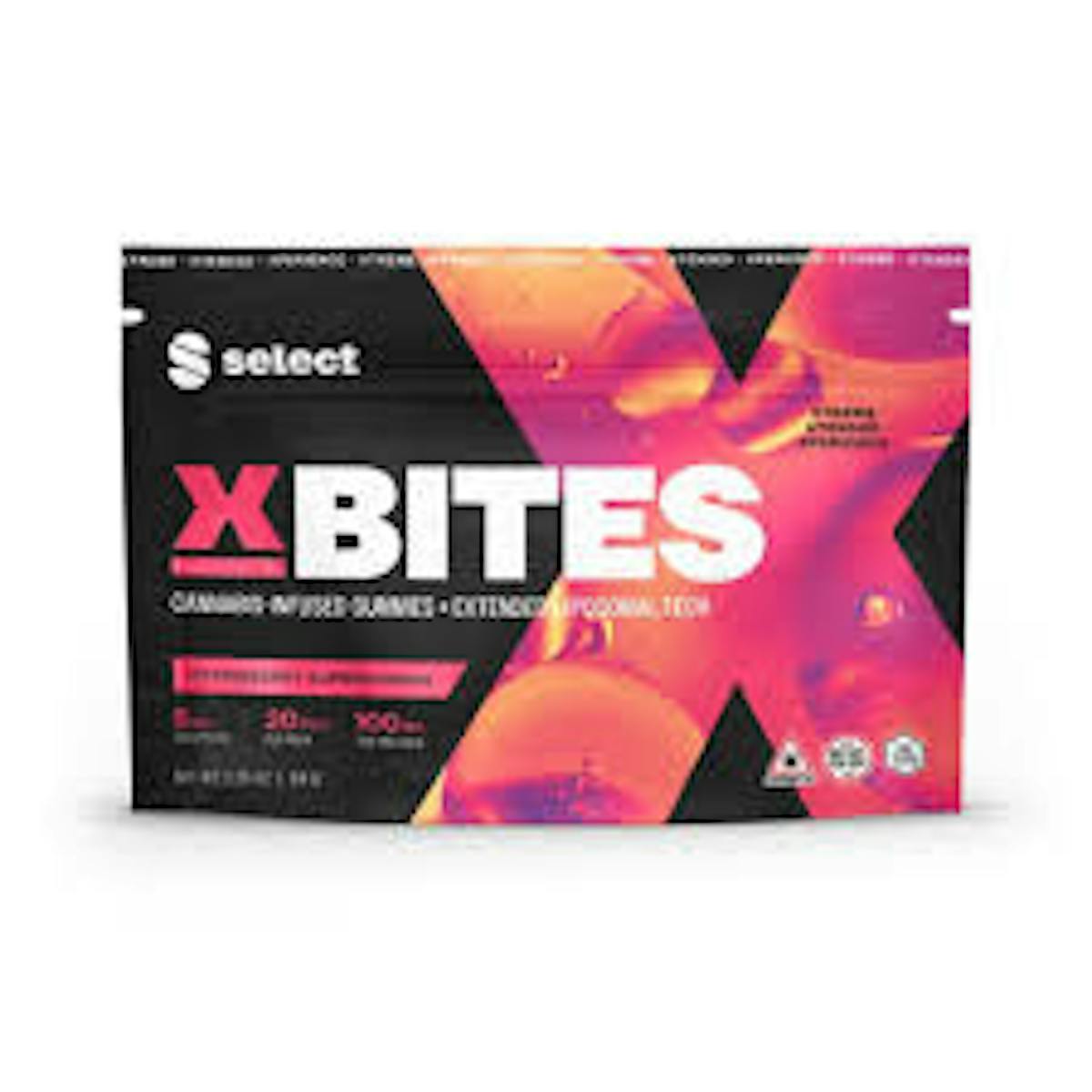 Photo of Select l Strawberry Supercharge X Bites 10pk l 100mg