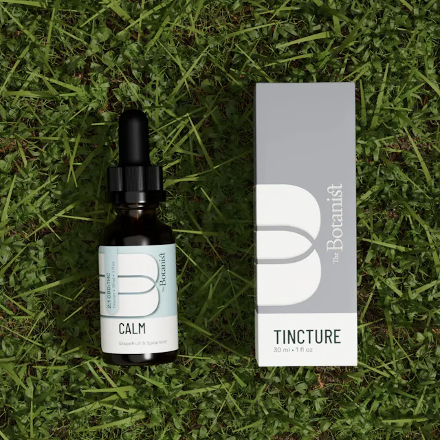 The Botanist Tincture Calm 2 CBD : 1 THC 30mL/100mg (indica, herbal, 1g)