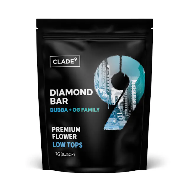 Clade9 Flower Diamond Bar 7g (indica)